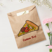 Sachets En Papier Sac Favoriser Pizza Slice (Scellé)