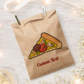 Sachets En Papier Sac Favoriser Pizza Slice (Coupé)