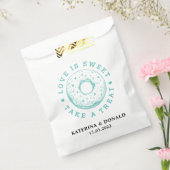 Sachets En Papier Sac Favour mariage Donut (Scellé)