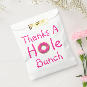 Sachets En Papier Sac Favour Merci Donut Party