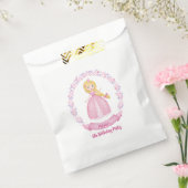Sachets En Papier Sac Fille Rose Fête Faveur (Scellé)