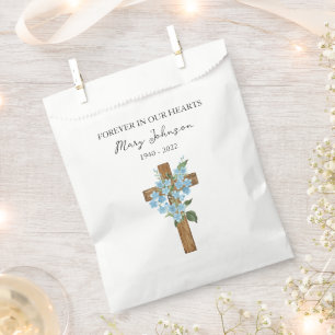 Sachets En Papier Sac Forget-me-not pour funérailles