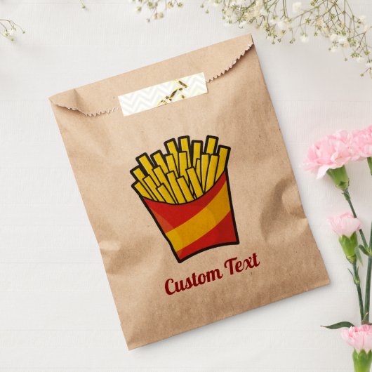 Sachets En Papier Sac Fries Français Favoriser (Scellé)