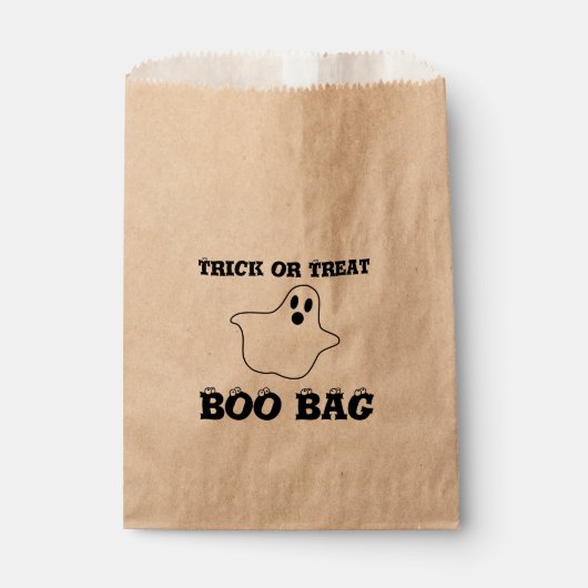 Sachets En Papier Sac Halloween Kraft Favoriser Sac (Devant)