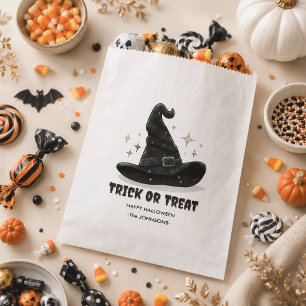 Sachets En Papier Sac Halloween Trick or Treat – Modèle Chapeau de S
