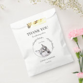 Sachets En Papier Sac Mariage Husky Simple Merci Favoriser (Scellé)