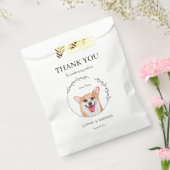 Sachets En Papier Sac Mariage Merci Corgi simple Favoriser (Scellé)