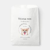 Sachets En Papier Sac Mariage Merci Corgi simple Favoriser (Devant)