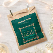 Sachets En Papier Sac Merci Favor Retro Personnalisé Anniversaire (Coupé)