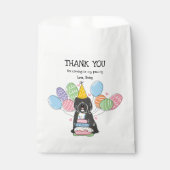 Sachets En Papier Sac Merci Favor Tibétain Terrier (Devant)