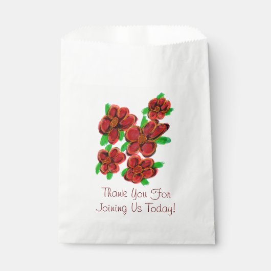 Sachets En Papier Sac Merci mariage préféré (Devant)