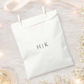 Sachets En Papier Sac modèle Monogram Favoriser (Coupé)