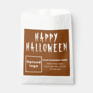 Sachets En Papier Sac papier Arrière - plan Brown Halloween