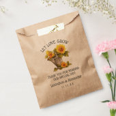 Sachets En Papier Sac Pour Graines De Tournesol Mariage Invité Favor (Scellé)