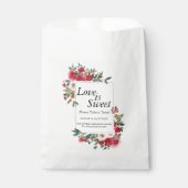 Sachets En Papier Sac préféré des Roses sauvages (Devant)