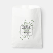 Sachets En Papier Sac vert Favor (Devant)