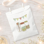 Sachets En Papier Sacoche de fête de mason doux et de fête de guirla (Coupé)