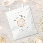 Sachets En Papier Sacoche Faveur Mariage personnalisée Sac Donut giv (Coupé)