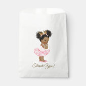 Sachets En Papier Sacs-cadeaux de Baby shower de princesse américain (Devant)