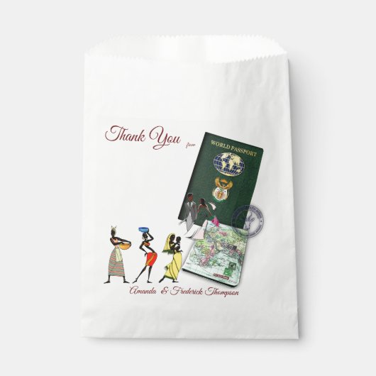 Sachets En Papier Safari extérieur (Devant)