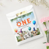 Sachets En Papier Safari sauvage Animaux fête d'anniversaire (Scellé)