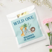 Sachets En Papier Safari Wild One 1st Birthday Party  (Scellé)