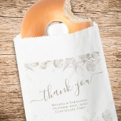 Sachets En Papier Sage Green Feuilles mariage Faveur traitement