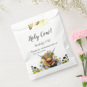 Sachets En Papier Saint Vache Anniversaire, Vache Highland, Merci (Scellé)