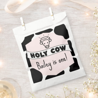 Sachets En Papier Saint Vache Cute Girls Vache Anniversaire Fête Fav