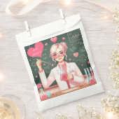 Sachets En Papier Saint Valentin (Coupé)