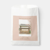 Sachets En Papier sakura maison de thé traditionnelle destination ma (Devant)