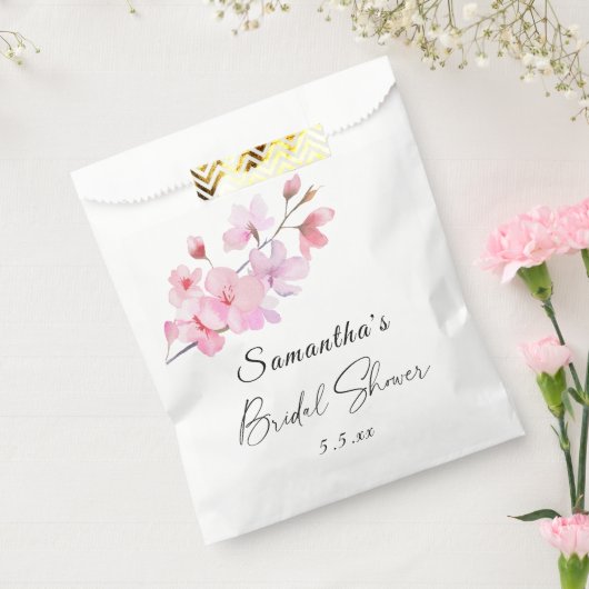 Sachets En Papier Sakura - Mariage douche nuptiale (Scellé)