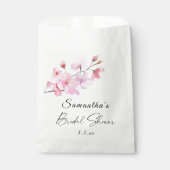Sachets En Papier Sakura - Mariage douche nuptiale (Devant)