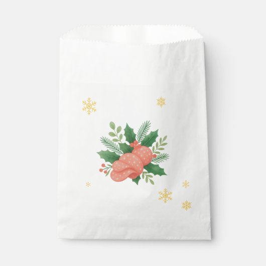 Sachets En Papier Salami de Noël (Devant)
