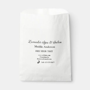 Sachets En Papier salon de spa de voyage informations sur les invité