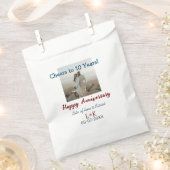 Sachets En Papier Salutations à 10 ans heureux anniversaire ajouter  (Coupé)