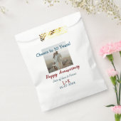 Sachets En Papier Salutations à 10 ans heureux anniversaire ajouter  (Scellé)