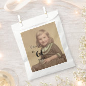 Sachets En Papier Salutations à 60 ans ! Script noir photo anniversa (Coupé)