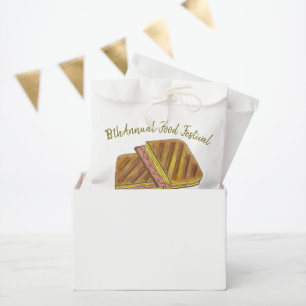 Sachets En Papier Sandwich Cubain Ham Porc Fromage Suisse Festival a