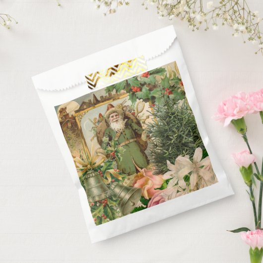 Sachets En Papier Santa Claus Noël Antiquité Belle Art (Scellé)