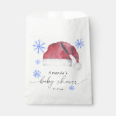 Sachets En Papier Santa Hat - baby shower (Devant)