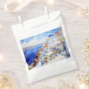 Sachets En Papier Santorin Oia