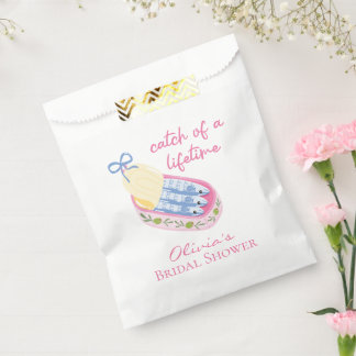 Sachets En Papier Sardines fête de mariage rose, prise d'une vie