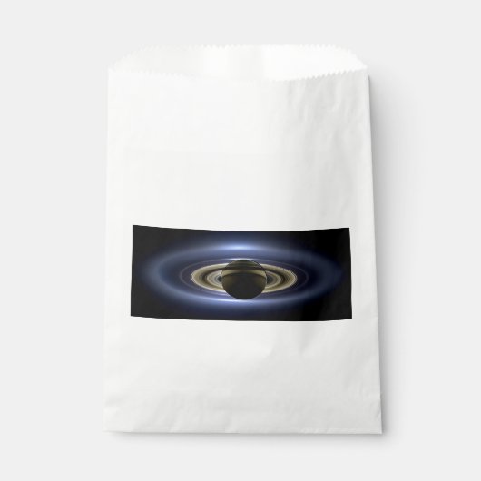 Sachets En Papier Saturne Éclipse le Soleil de Cassini Orbiter (Devant)