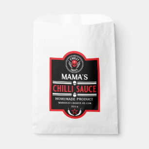 Sachets En Papier Sauce chili maison