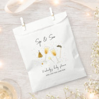 Saupoudrer Sip et voir Baby shower de verre de Cha