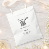 Sachets En Papier Scanner pour commander scanner le code QR ajouter (Coupé)