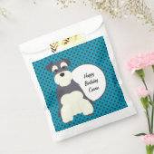 Sachets En Papier Schnauzer et Pois personnalisables (Scellé)