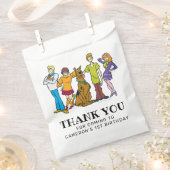 Sachets En Papier Scooby-Doo et le Merci d'anniversaire de Gang (Coupé)