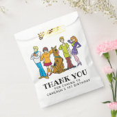 Sachets En Papier Scooby-Doo et le Merci d'anniversaire de Gang (Scellé)